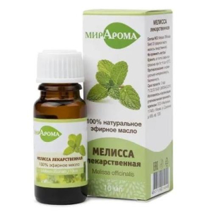 Мирарома масло эфирное 10мл мелисса лекарственная