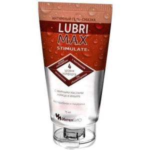 Лубримакс стимулейт гель-смазка 75мл 