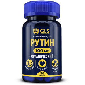 Джи эл эс рутин капсулы по 400мг №30 бад