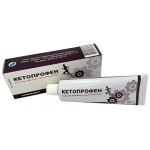 Кетопрофен гель для наружного применения 2,5% 100г/тфф