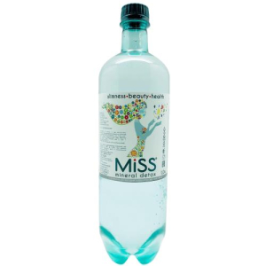Мисс минерал детокс вода минеральная лечебно-столовая 1л газ (пэт)