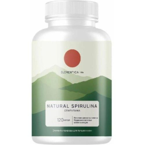 Элементика лайф спирулина капсулы 600мг №120