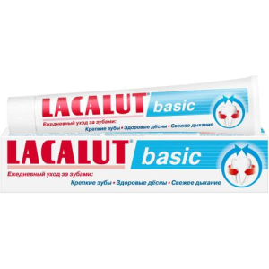 Лакалют бейсик зубная паста 75мл 