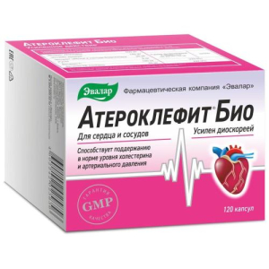 Эвалар атероклефит био капсулы №120 бад