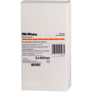 Пк-мерц раствор для инфузий 200мг/500мл 500мл №2
