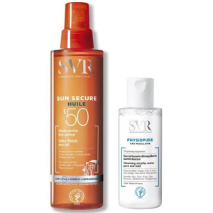 Свр сан секюр набор (кмасло сух. spf50 200мл + вода мицелл. 75мл) безопасное солнце