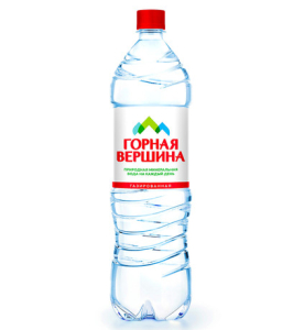 Горная вершина газированная пэт 1,5л №6