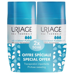 Урьяж дезодорант ролик 50млх2 тройной силы для чувствительной кожи