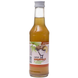 Имбирный сироп 250мл на фруктозе лимон бад