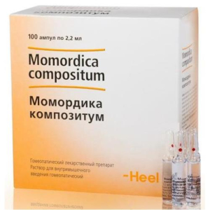 Момордика композитум раствор для внутримышечного введения гомеопатический 2,2мл №100