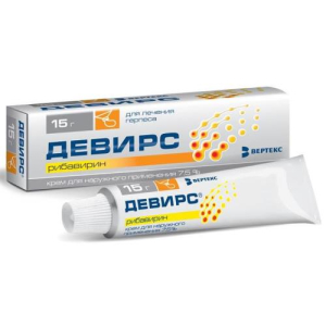 Девирс крем для наружного применения 7.5% 15г