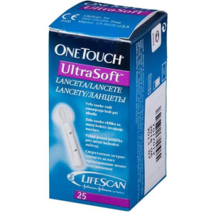 Уан тач ультра софт ланцеты №25