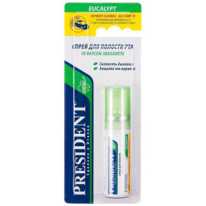 Президент спрей для полости рта 20мл вкус эвкалипта