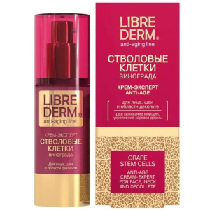 Либридерм стволовые клетки крем для лица шеи и декольте 50мл эксперт анти-эйдж п/морщин