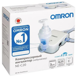 Омрон ингалятор компрессорный compair ne-c20 basic /арт.ne-c802-ru/