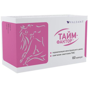 Тайм-фактор капсулы 530мг + 500мг №60 бад