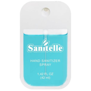 Санитель спрей для рук антисептический 42мл ягодный лед