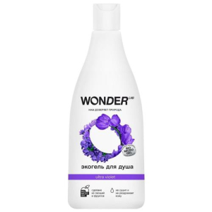 Вондер лаб экогель для душа 550мл ультра виолет
