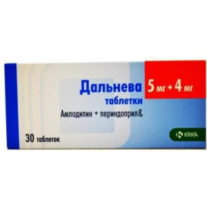 Дальнева таблетки 5мг + 4мг №30 
