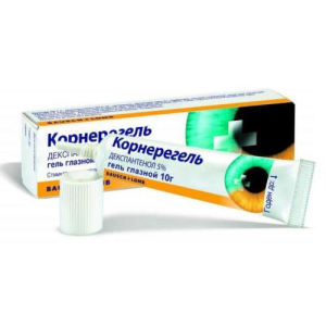 Корнерегель гель глазной 5% 10г 