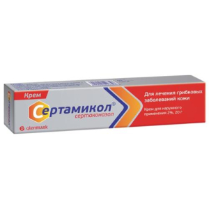 Сертамикол крем для наружного применения 2% 20г