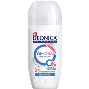 Деоника антиперспирант роликовый 50мл гипоаллергенный он&она