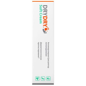 Драй драй софт крем антиперспиран 50мл регулятор потоотделения