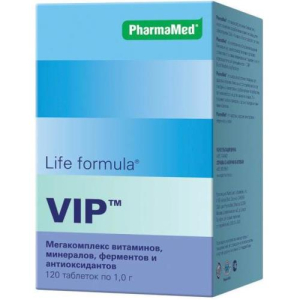 Лайф формула вип мегакомплекс таблетки 120
