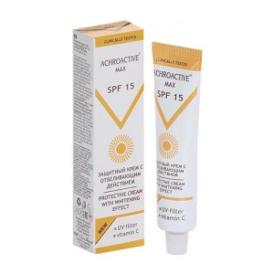 Ахроактив макс крем 45мл защитный spf-15 с отбеливающ действием  [achroactive max]