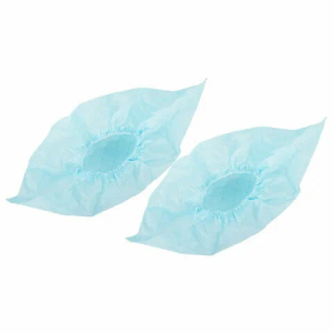 Бахилы н/с, спандбонд, ламинир. подошва голубые 25пар/уп