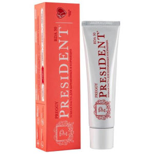 Президент профи зубная паста 50мл прегги д/берем. и кормящих