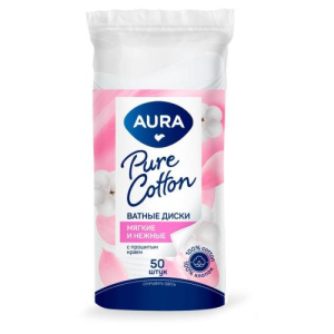 Аура ватные диски №50