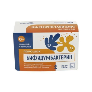 Бифидумбактерин порошок 3г №30 (бад)