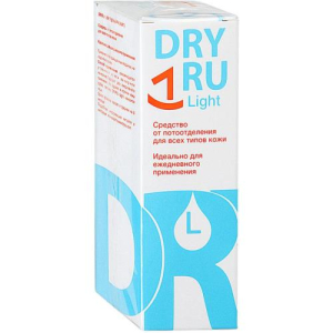 Драй драй лайт средство против запаха пота 50мл при умероенном потоотделении