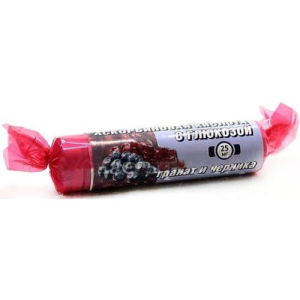 Аскорбиновая кислота гленвитол с глюкозой таблетки жевательные 25мг 3.0г №10 гранат + черника крутка