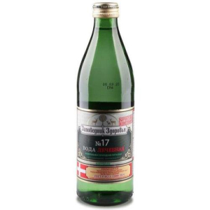 Заповедник здоровья №17 вода минеральная лечебно-столовая 0,45л