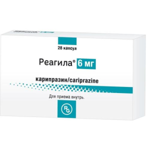 Реагила капсулы 6мг №28