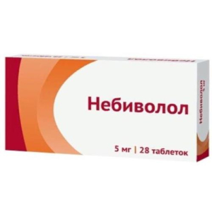 Небиволол таблетки 5мг №28