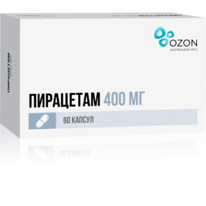 Пирацетам капсулы 400мг №60