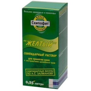 Скипофит раствор 250мл д/ванн скипидарный желтый цел. травы