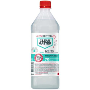 Клин мастер гель для рук 900мл антисептик а/бактер.