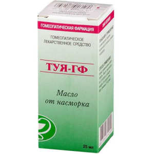 Туя-гф масло для местного применения гомеопатическое 25мл 