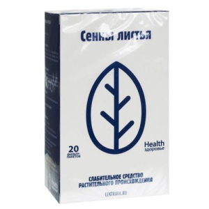 Сенны листья листья измельченные 1.5г №20/Здоровье