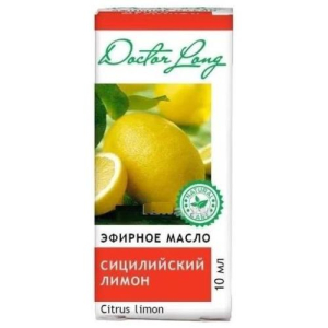 Др лонг масло сицилийский лимон 10мл. эфирное [dr.long]