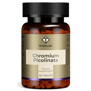 Тетралаб пиколинат хрома таблетки №90 бад