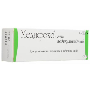 Медифокс гель 50г педикулицидный