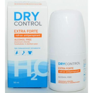 Драй контрол экстра форте антиперспирант ролик 50мл н2о без спирта 
