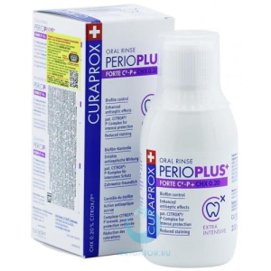 Курапрокс перио плюс жидкость-ополаскиватель 200мл forte (ppf220)