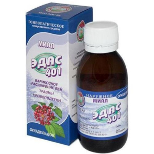 Миал эдас-401 оподельдок гомеопатический 100мл