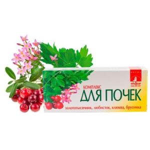 Биокор комплекс для почек драже 0.26г №40